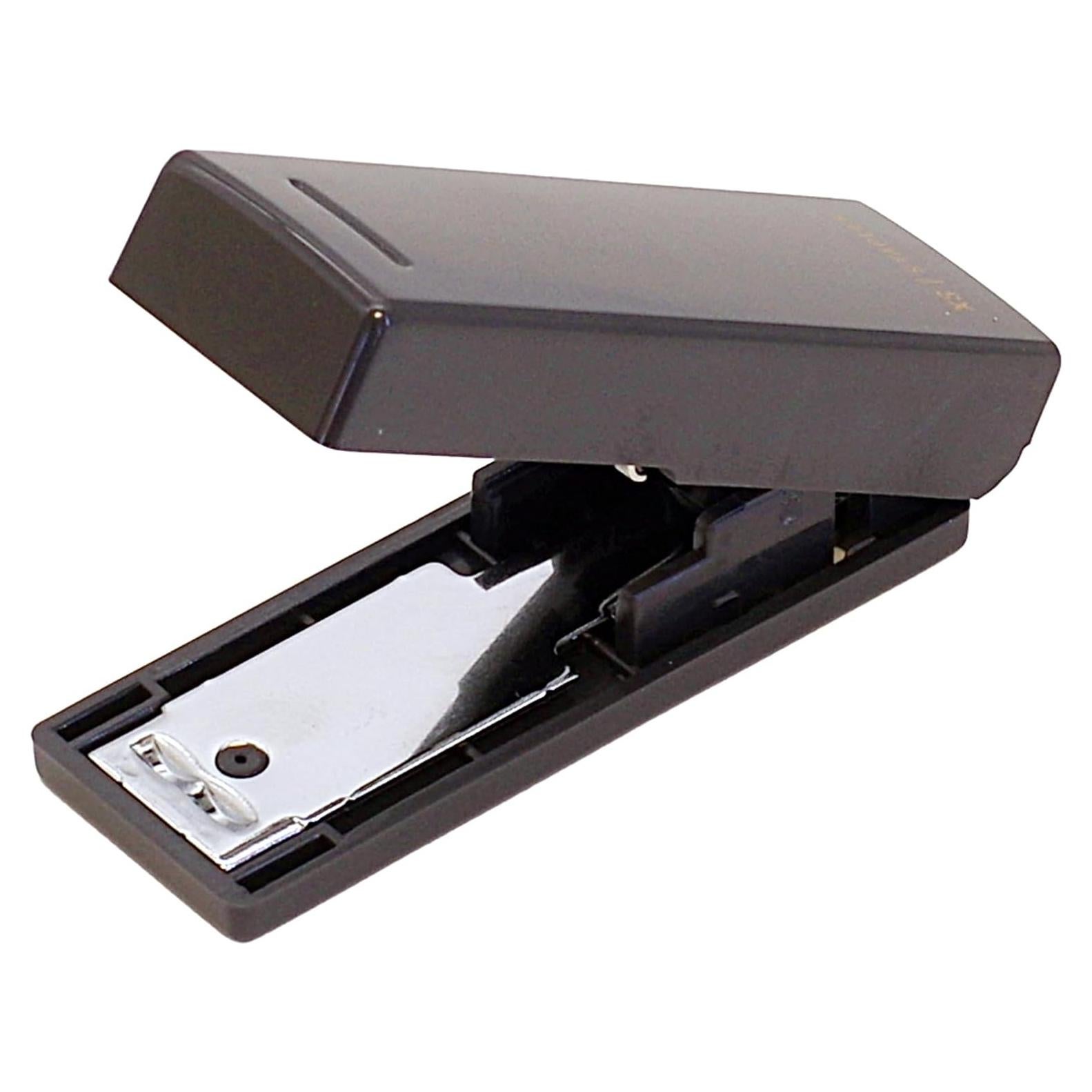 Grapadora Compacta Midori Negra 35522006 - Sujeta 10 Hojas