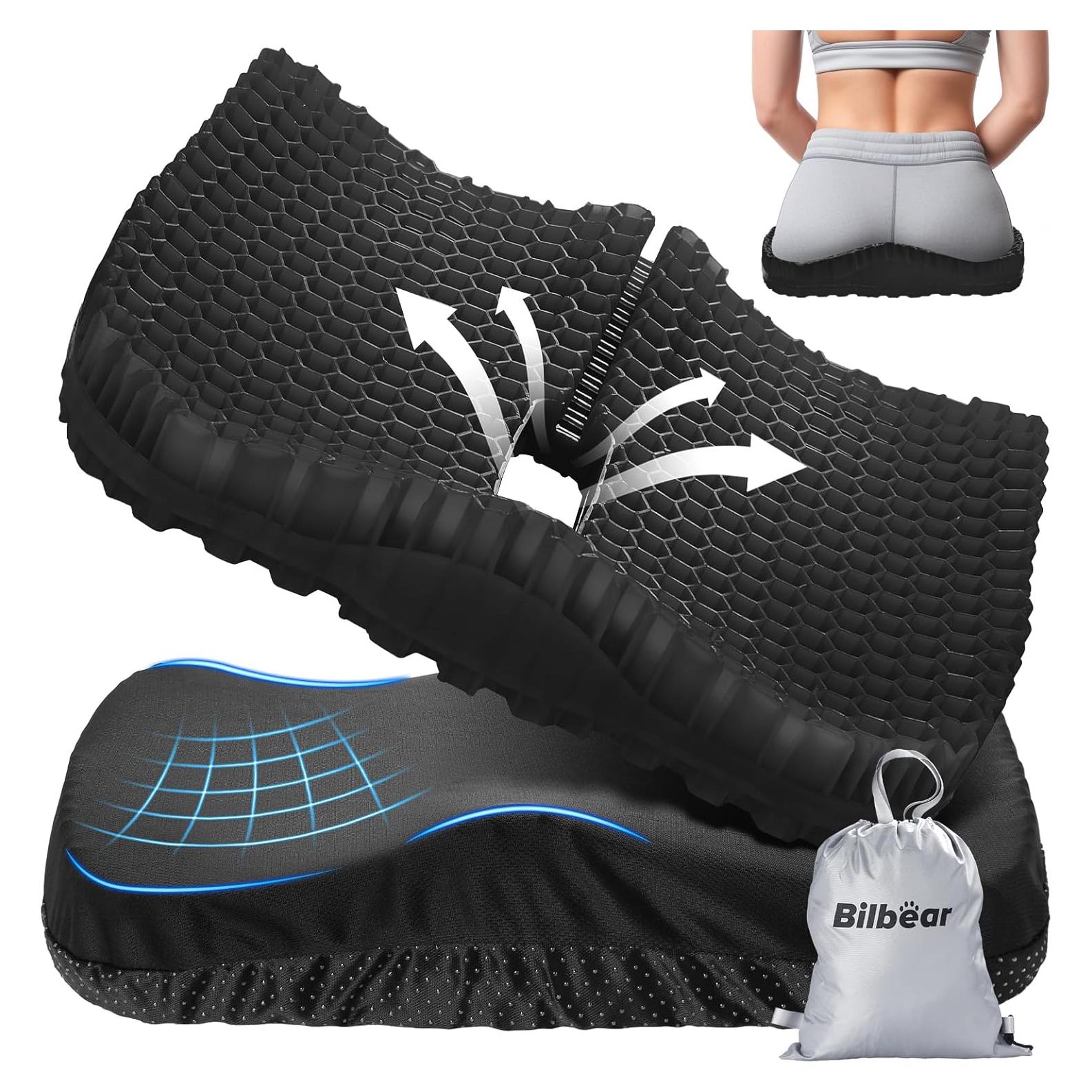 Cojín de Asiento de Gel Bilbear para Kayak y Canoa 42x35cm