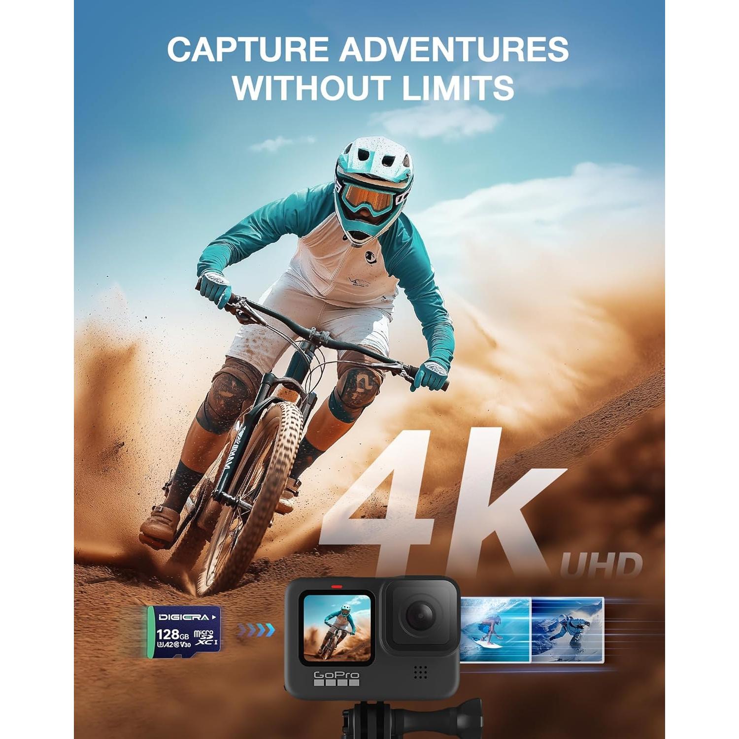 Tarjeta microSDXC 128GB DIGIERA CT100 UHS-I 100MB/s