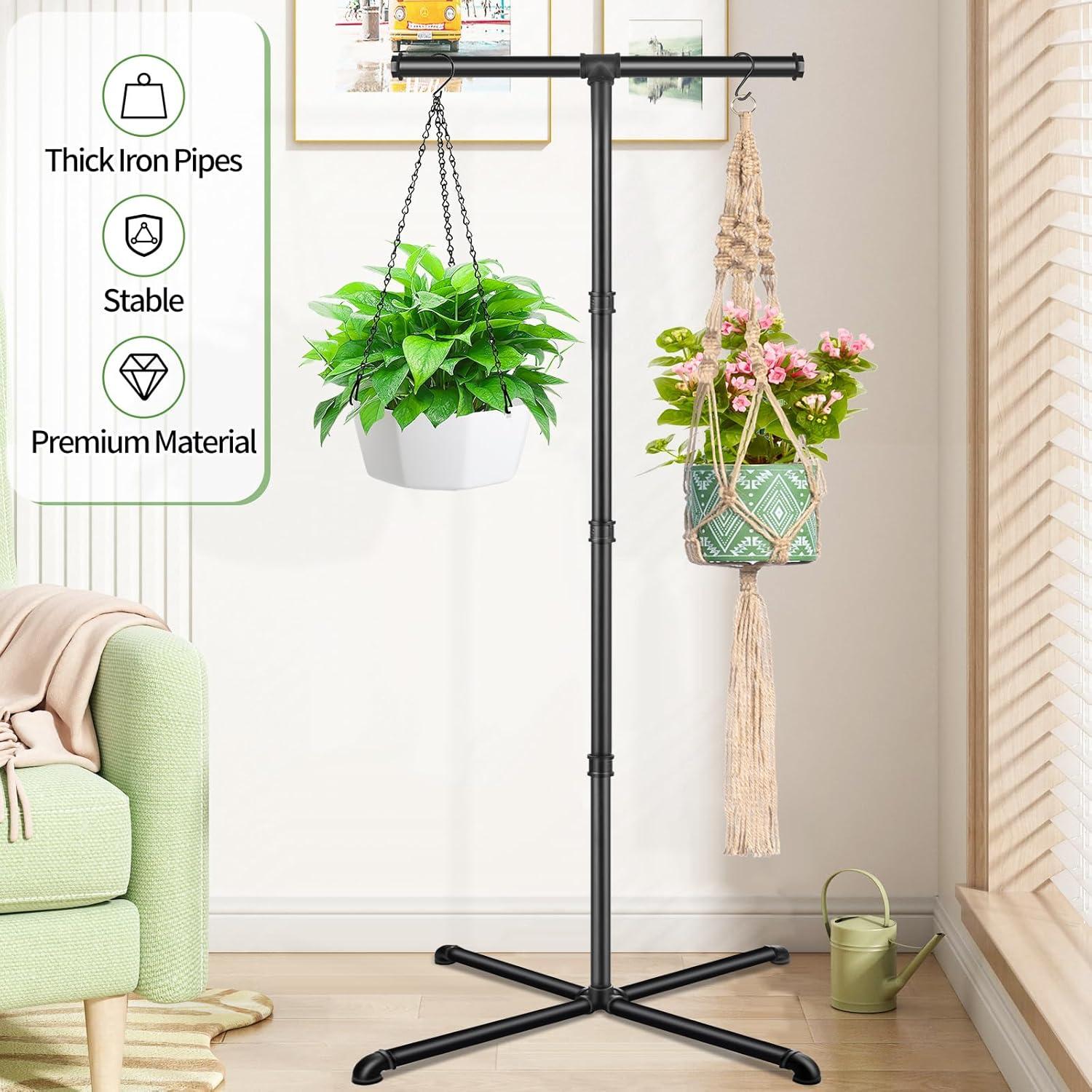 Soporte de Planta Colgante OUGE 149.86 cm Metal Resistente