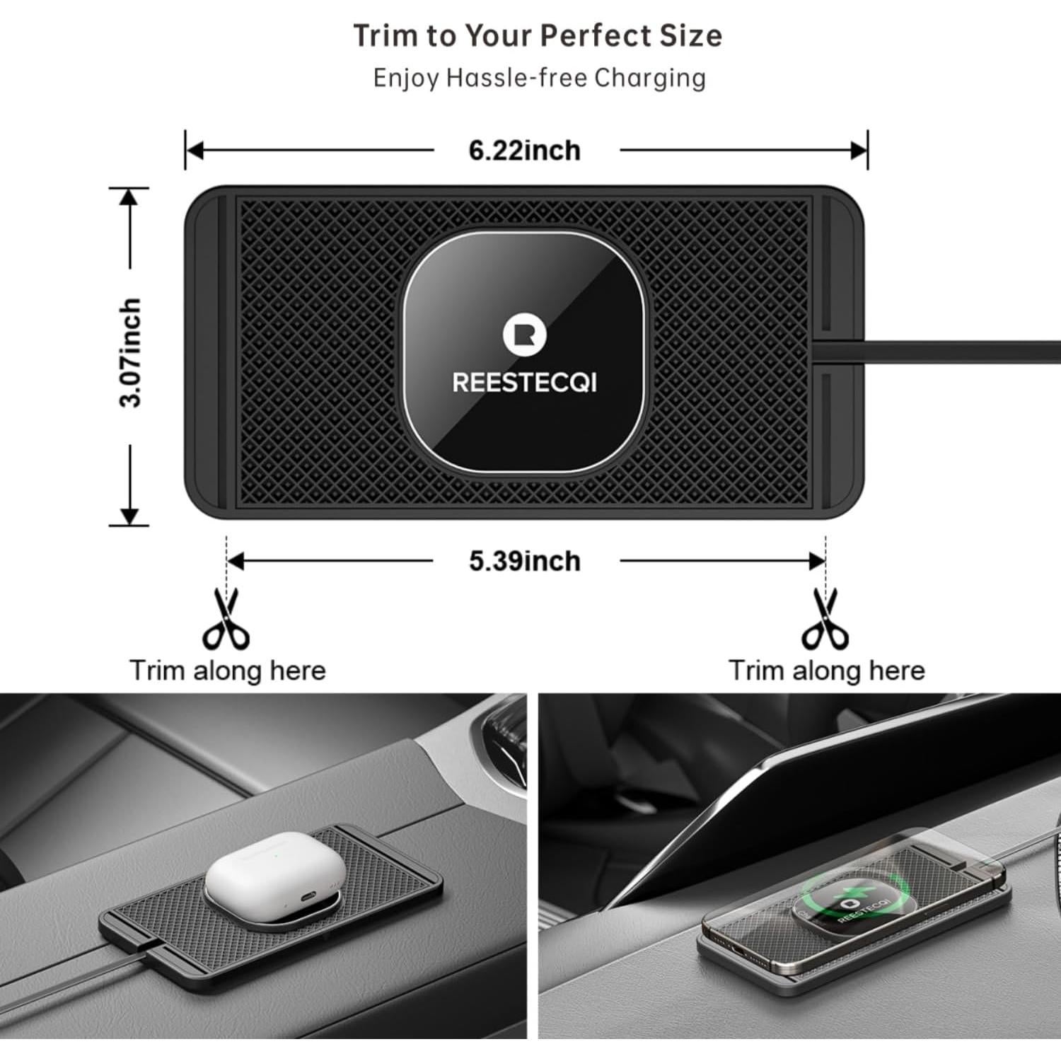 Base de Carga Inalámbrica Magnética REESTECQI 15W para iPhone