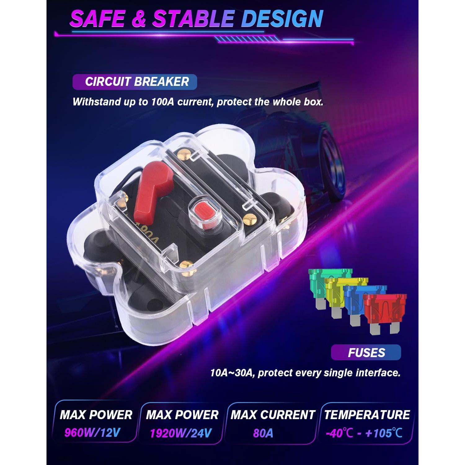 Panel de Interruptores Inalámbrico CO LIGHT 12 con Control Remoto