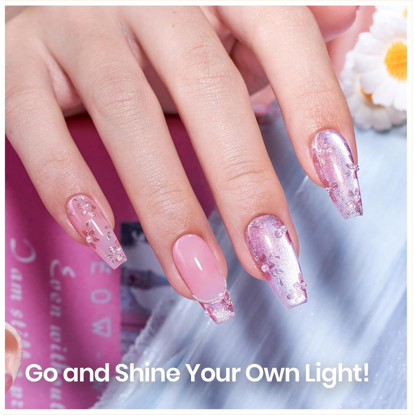 Kit de Gel para Uñas Beetles - Base y Top Coat 15ml 3 Piezas