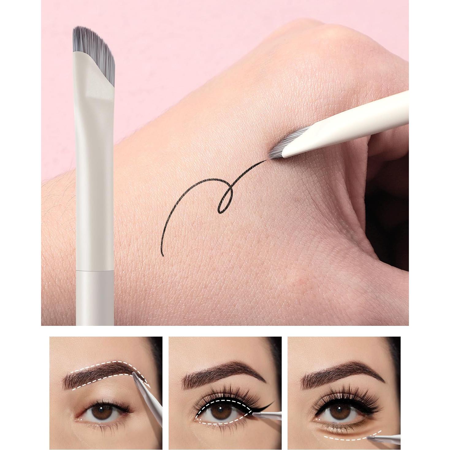 Pincel y Peine de Cejas Doble Punta EIGSHOW - Precisión Profesional