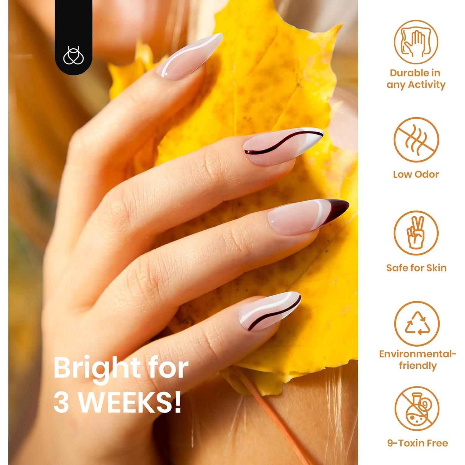 Set de Esmalte de Uñas en Gel Beetles - 6 Colores Artísticos