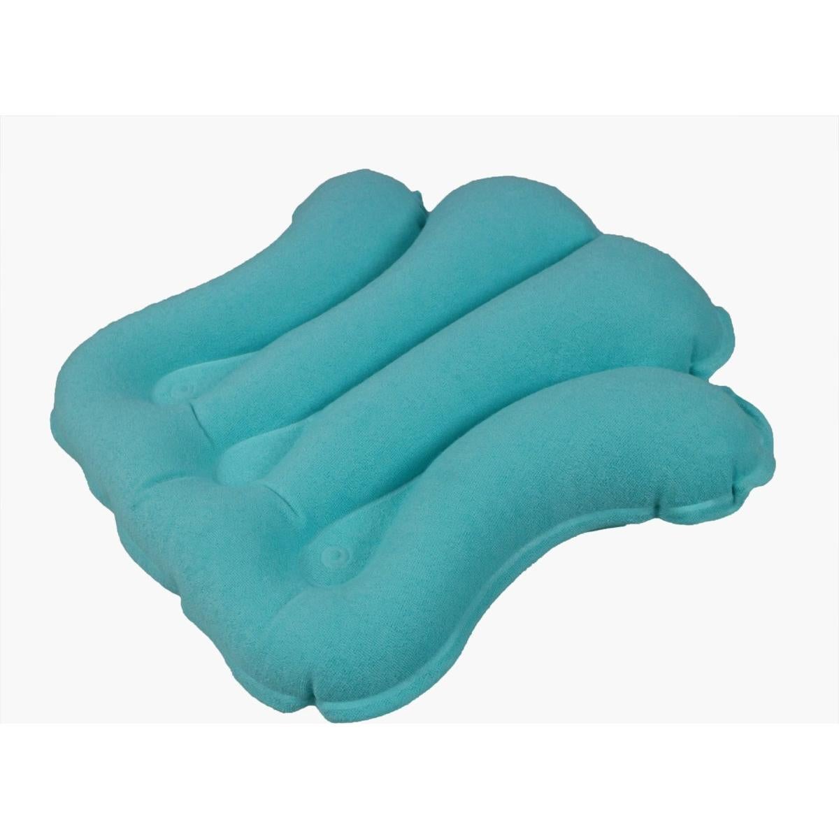 Almohada Inflable de Baño ObboMed HB-1200N con Ventosas - Azul Tiffany