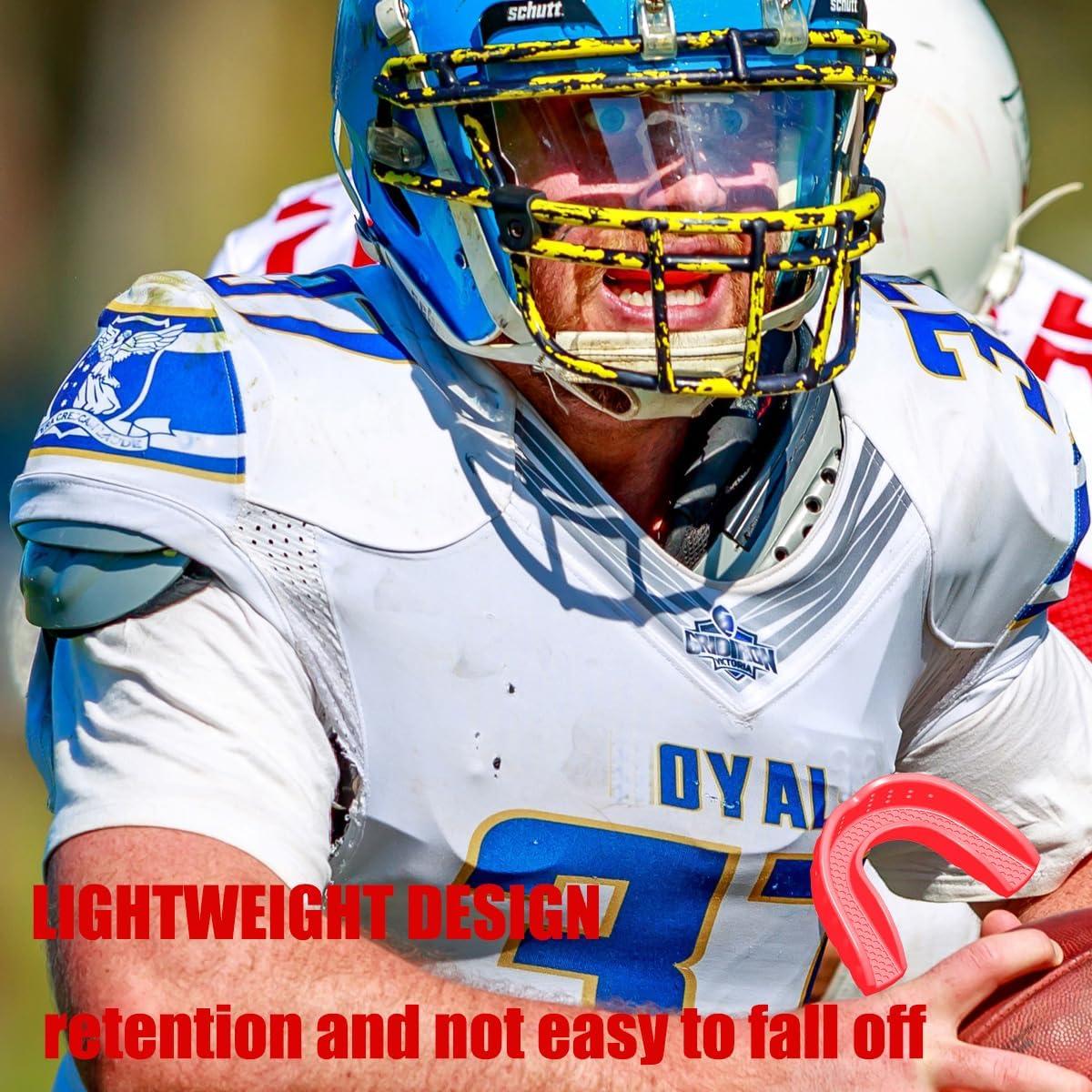 Protector Bucal Deportivo Gelfort para Fútbol y Boxeo - Negro