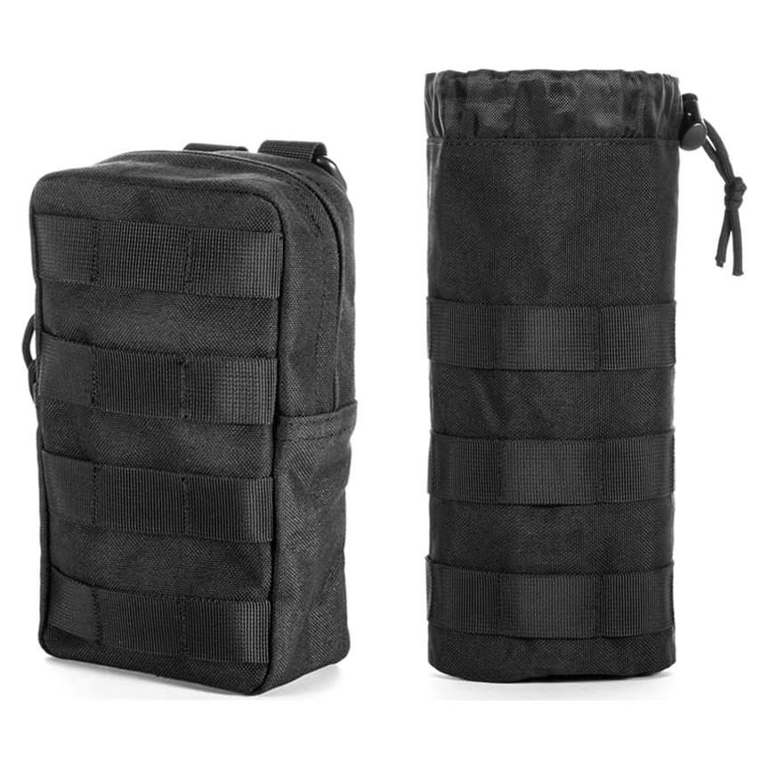 Bolsa Táctica de Agua R.SASR con Cierre de Cordón 2 Pouch Molle