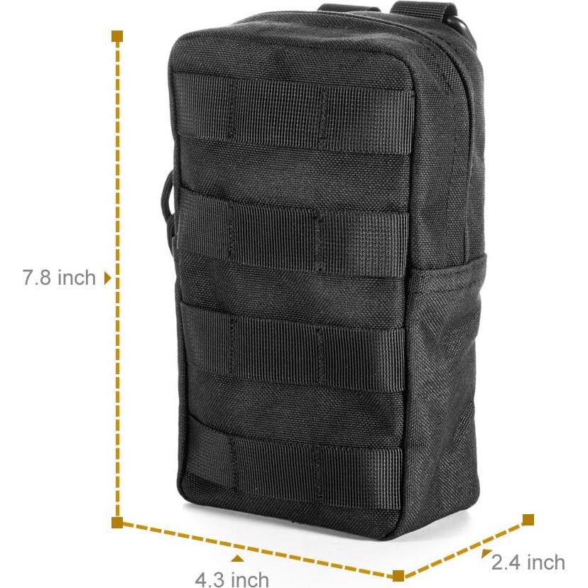 Bolsa Táctica de Agua R.SASR con Cierre de Cordón 2 Pouch Molle