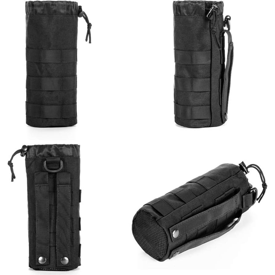 Bolsa Táctica de Agua R.SASR con Cierre de Cordón 2 Pouch Molle