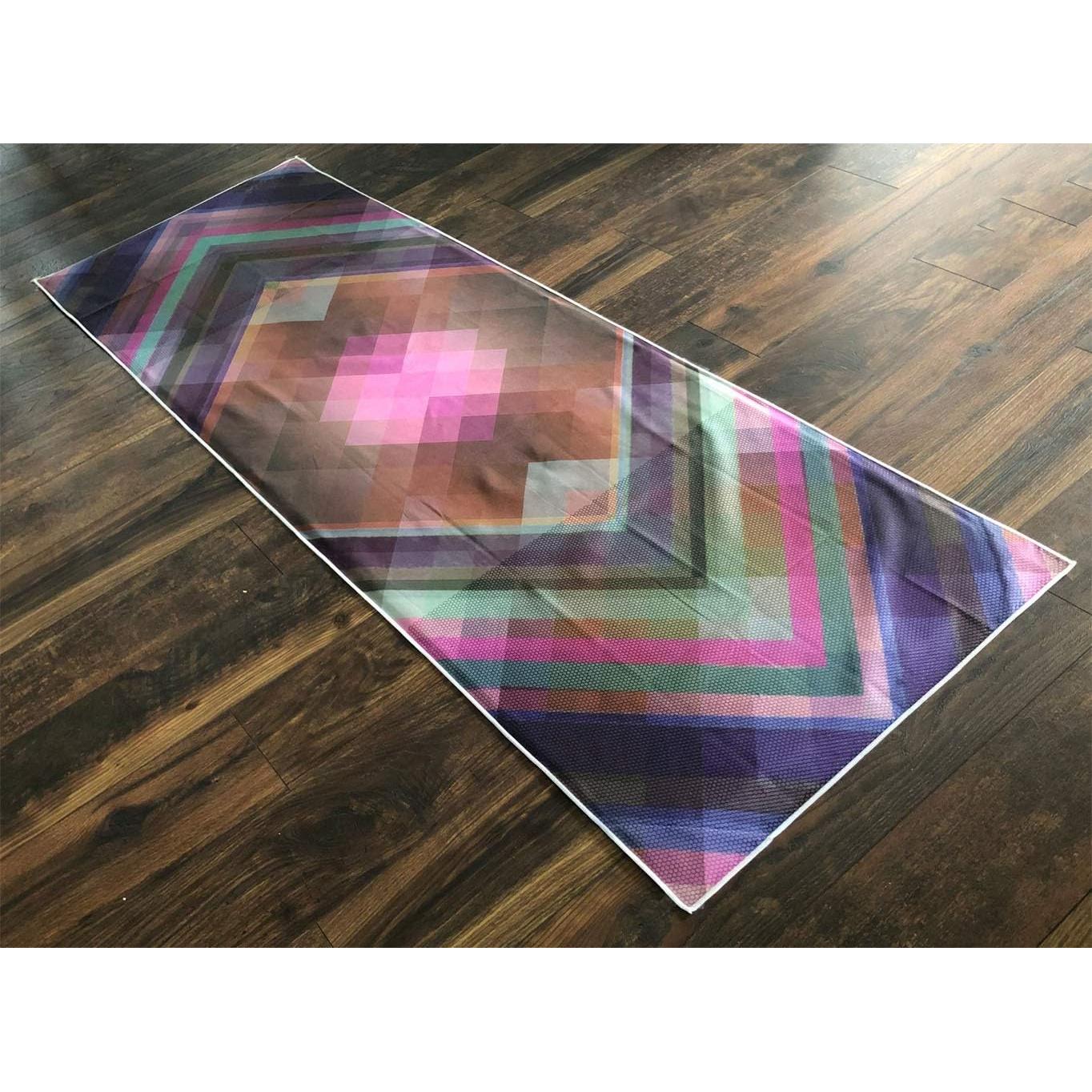 Toalla de Yoga Antideslizante Skyin 182.88x60.96cm Ecológica