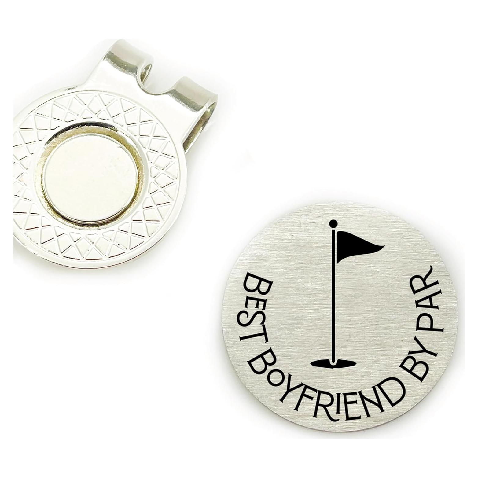 Marcador de Pelota de Golf de Acero Genérico con Clip