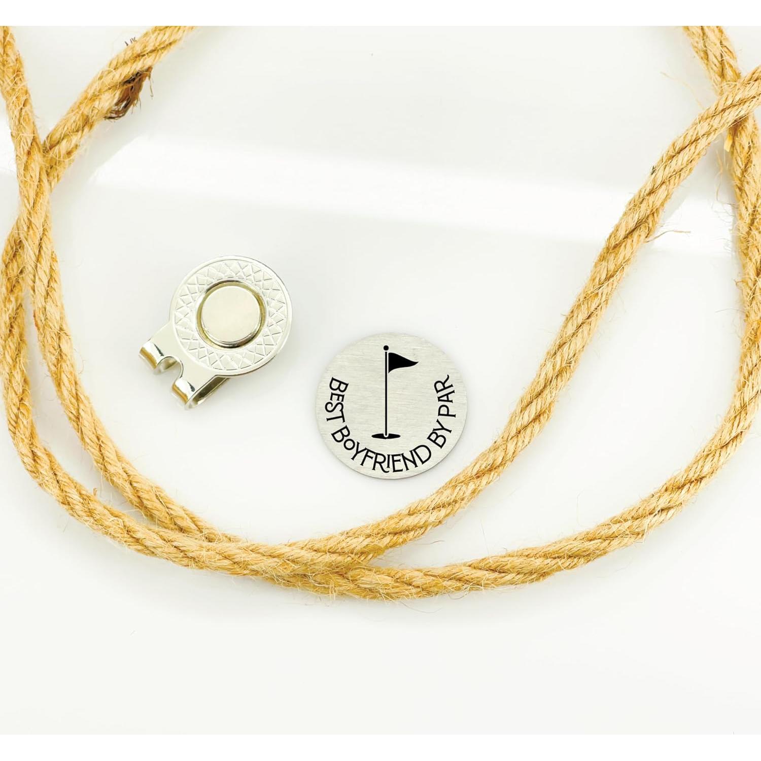 Marcador de Pelota de Golf de Acero Genérico con Clip