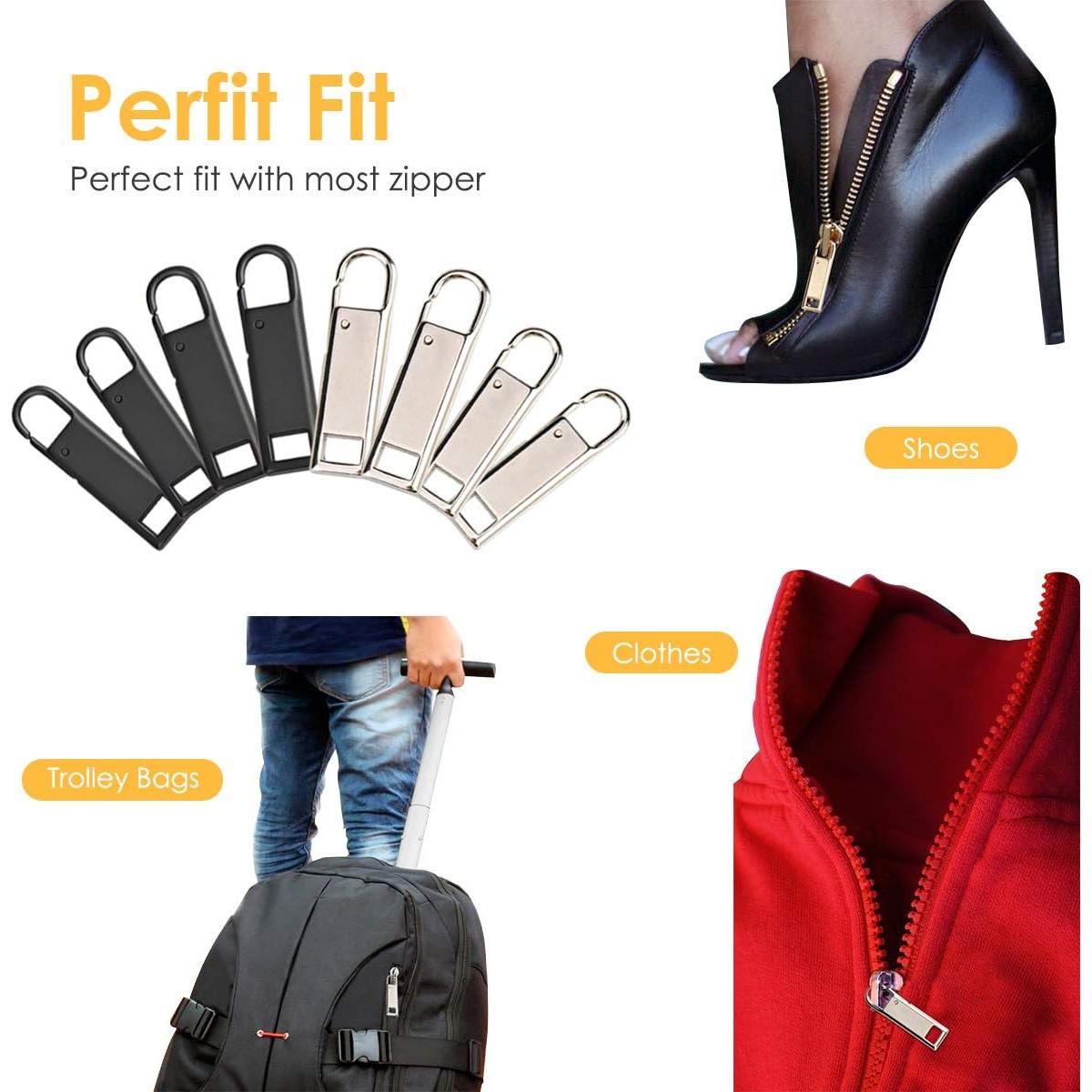 Mango de Reemplazo de Cremallera Metal 8 PCS 1 One Enjoy