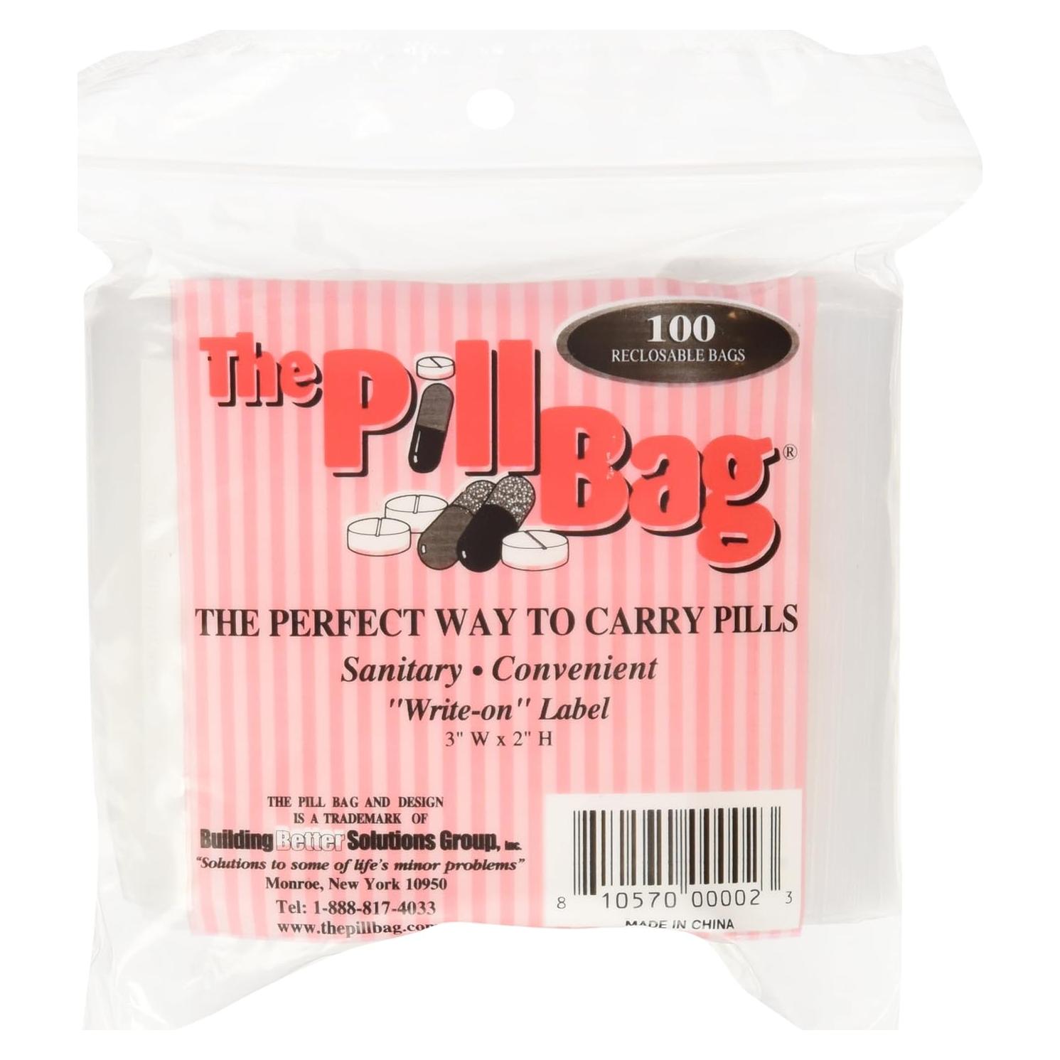 Organizador de Pastillas Reutilizable AM/PM - 200 Unidades