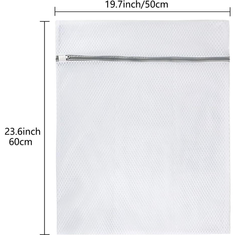 Bolsas de Lavandería de Malla Grande Vivifying - 2 Piezas 50x60cm