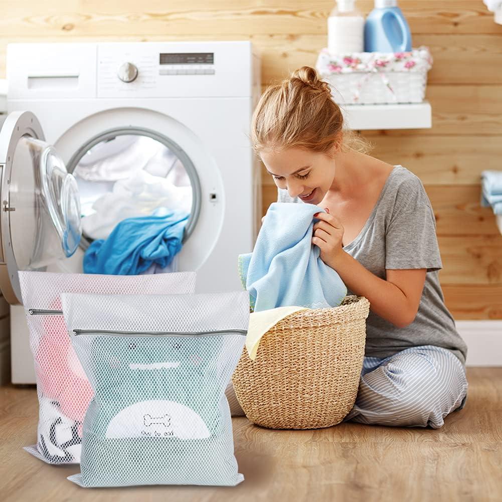 Bolsas de Lavandería de Malla Grande Vivifying - 2 Piezas 50x60cm