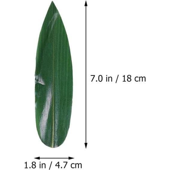 Divisor de Sushi Ganazono 100pcs Hoja Verde 18x4.7cm
