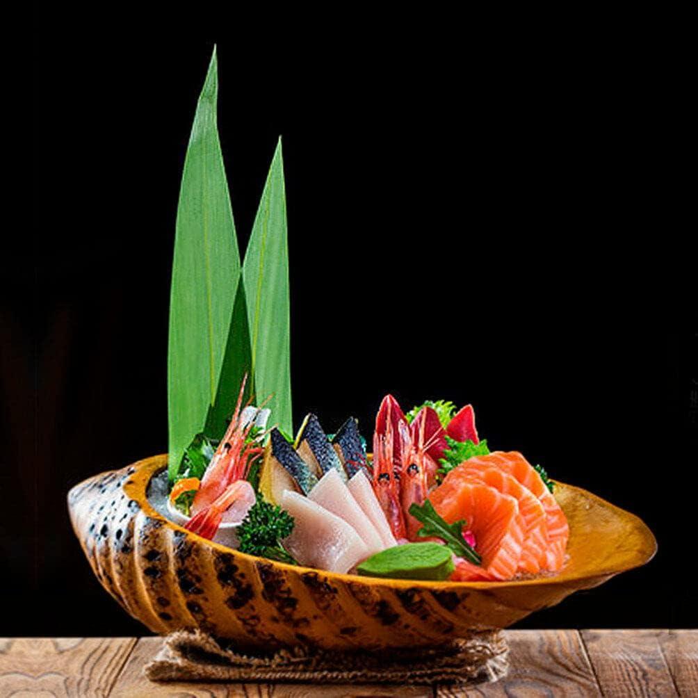 Divisor de Sushi Ganazono 100pcs Hoja Verde 18x4.7cm