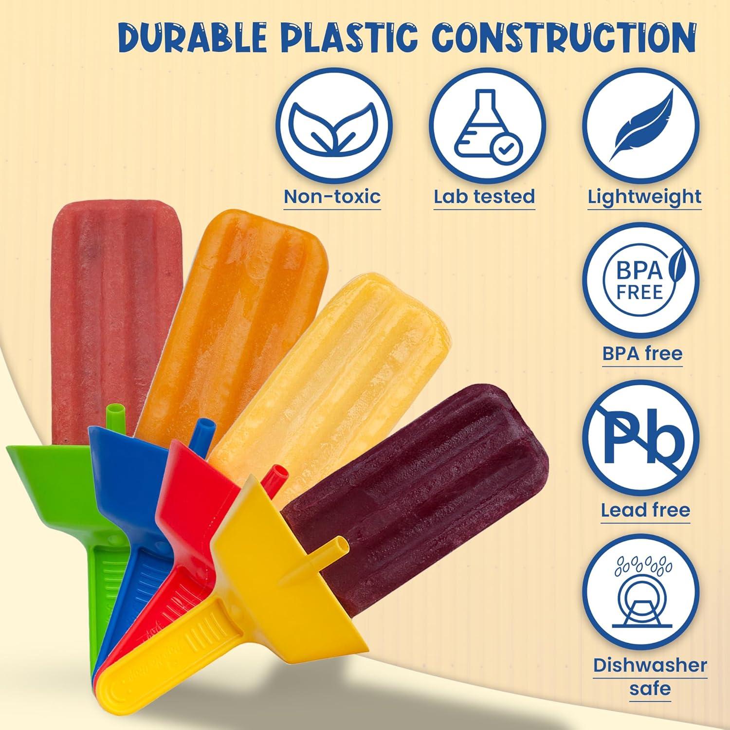 Soporte para Paletas Sin Goteo POP NO DROP - 2 Piezas Azul y Verde