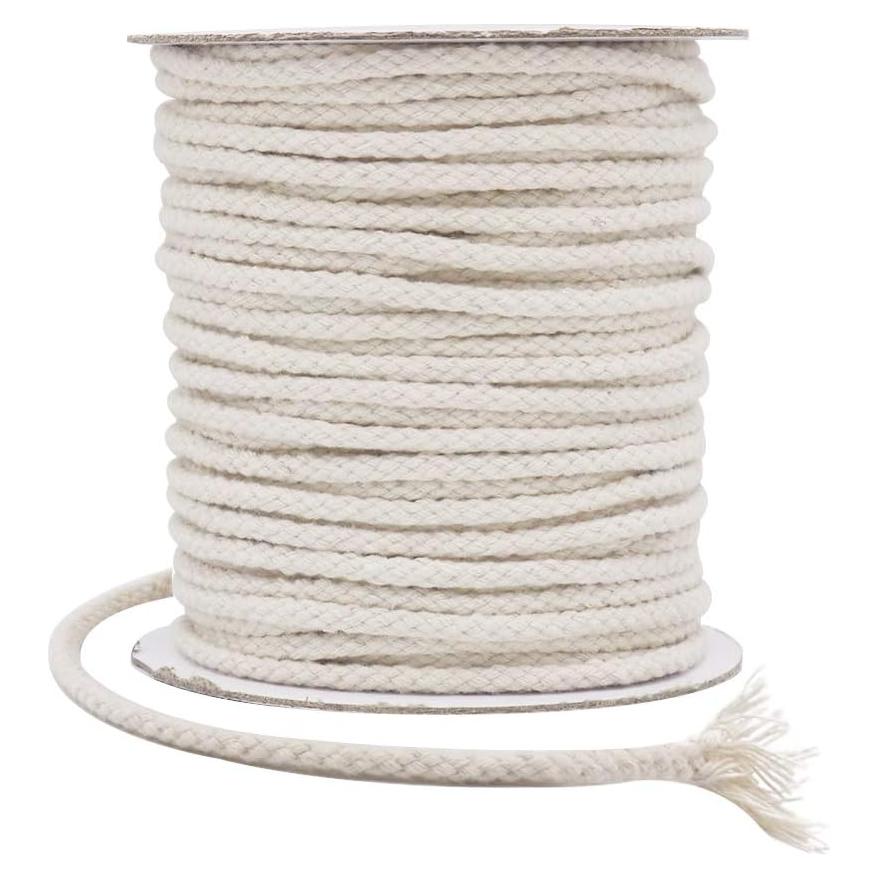 Cuerda de Macramé Tenn Well 5mm x 50m Algodón Beige para Manualidades