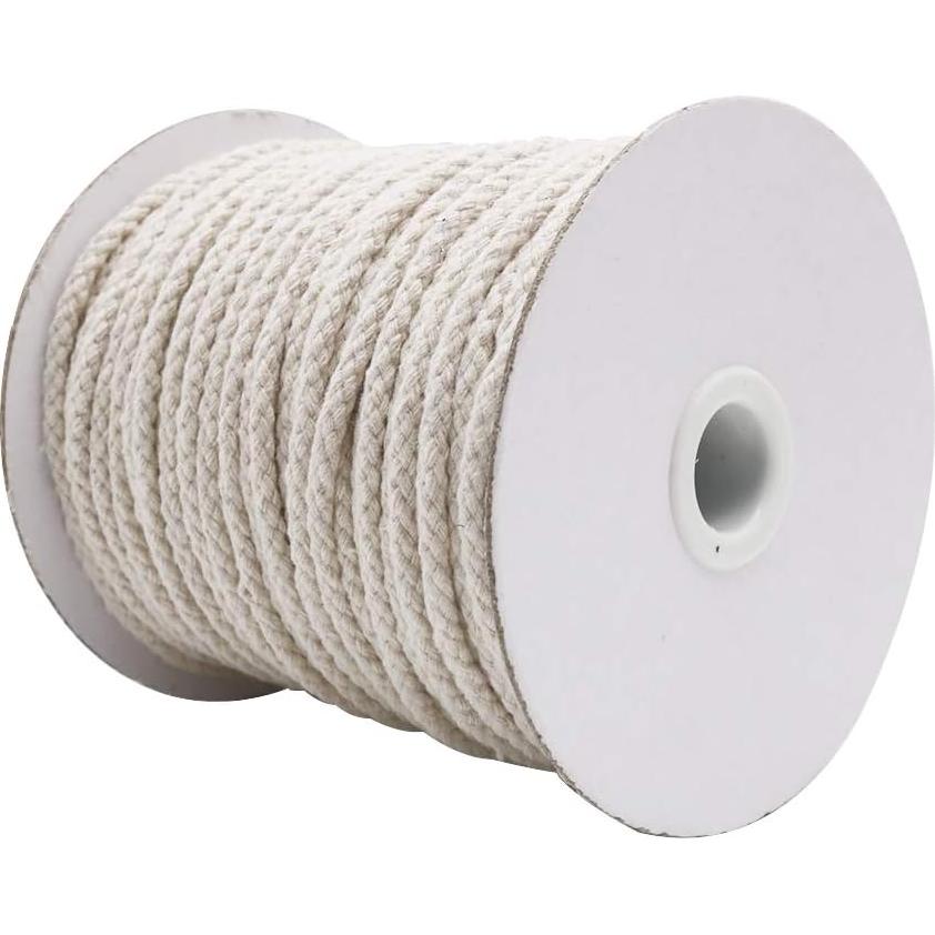 Cuerda de Macramé Tenn Well 5mm x 50m Algodón Beige para Manualidades