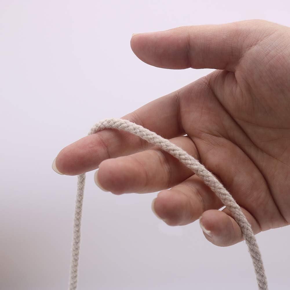 Cuerda de Macramé Tenn Well 5mm x 50m Algodón Beige para Manualidades