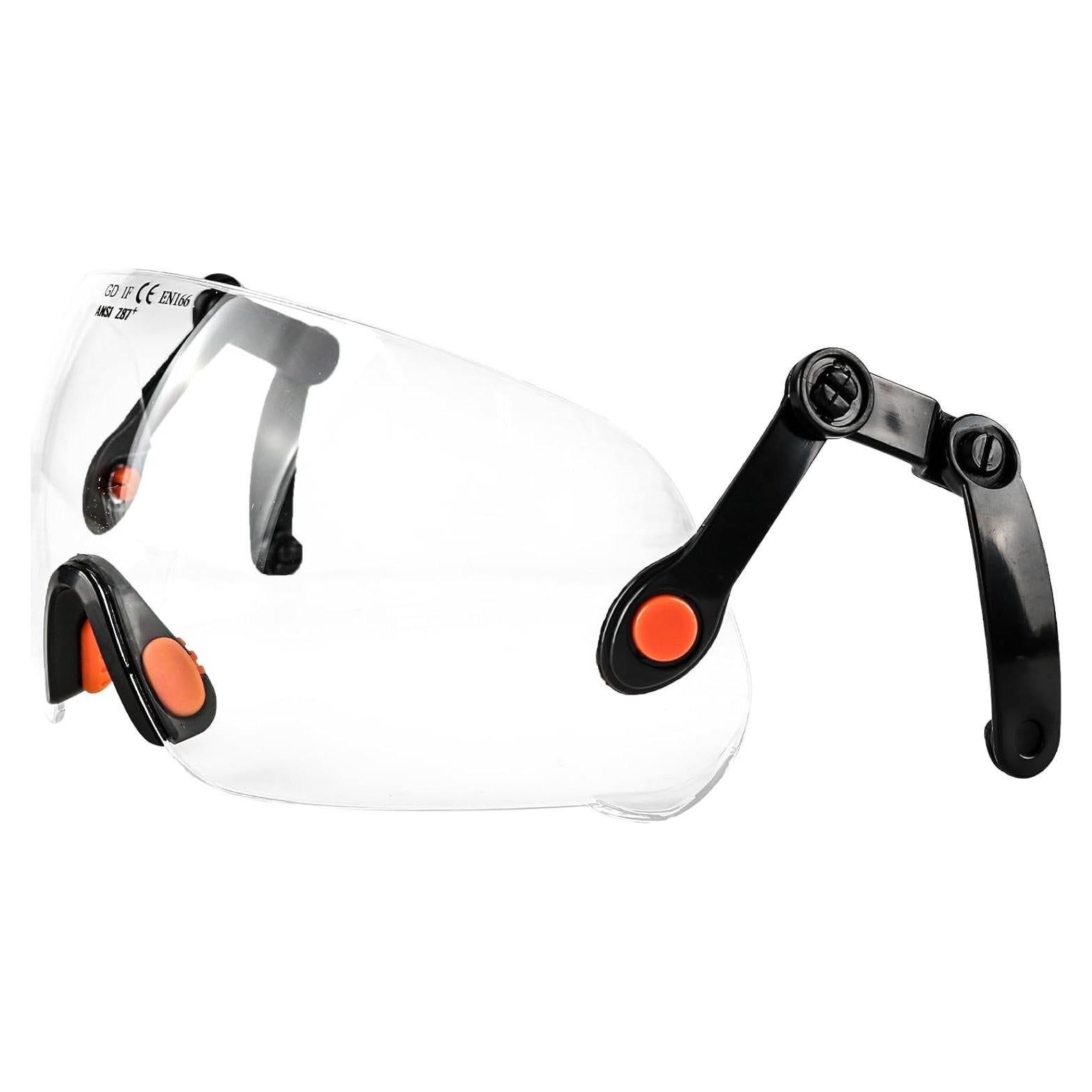 Visera Incorporada Transparente Green Devil - Moderna y Ligera