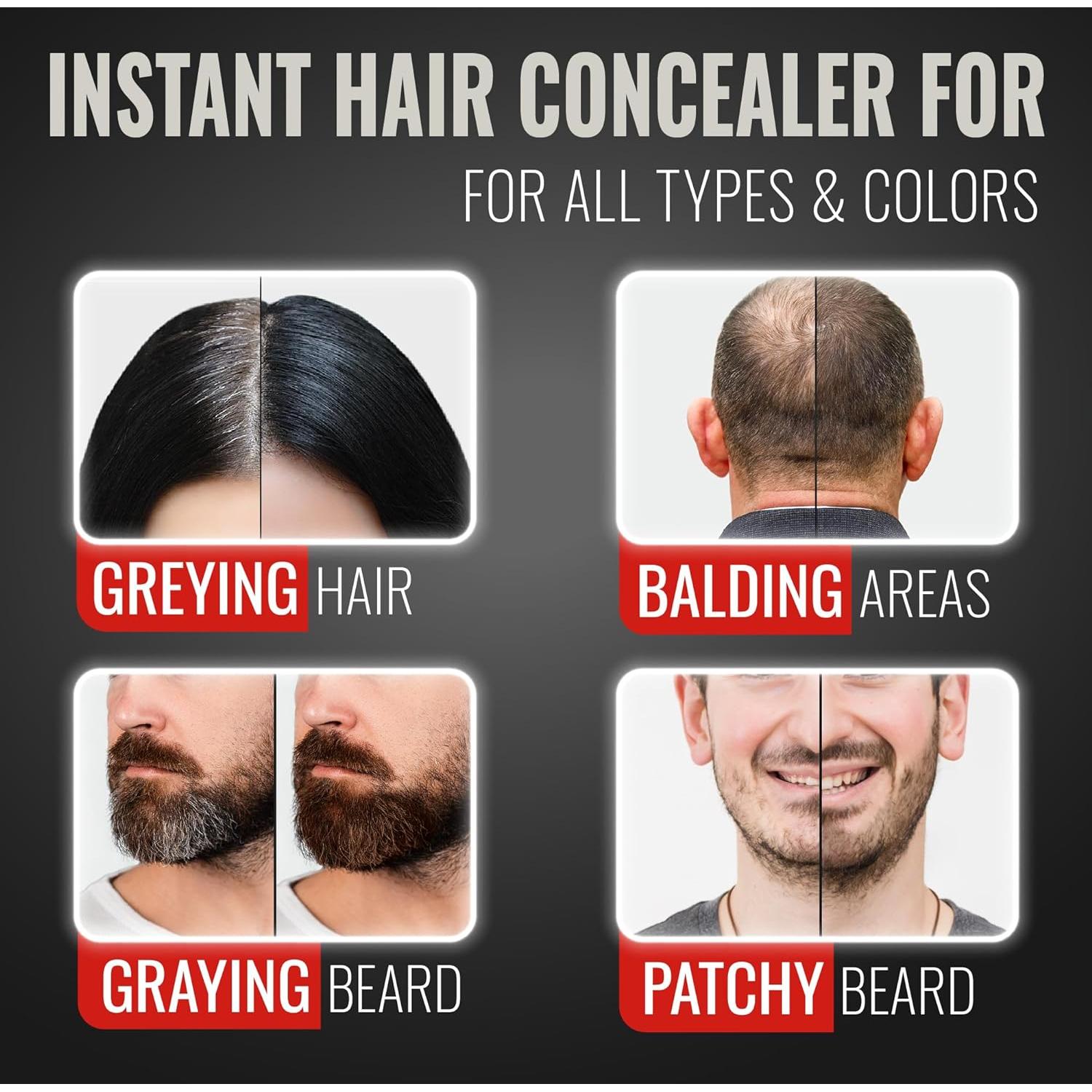 Polvo Tinte para Cabello TINT Negro 40g - Cubierta de Raíces