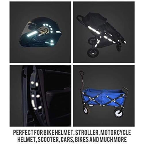 Calcomanías Reflectantes Hexágono 330 - ReflecToes - 5 Hojas