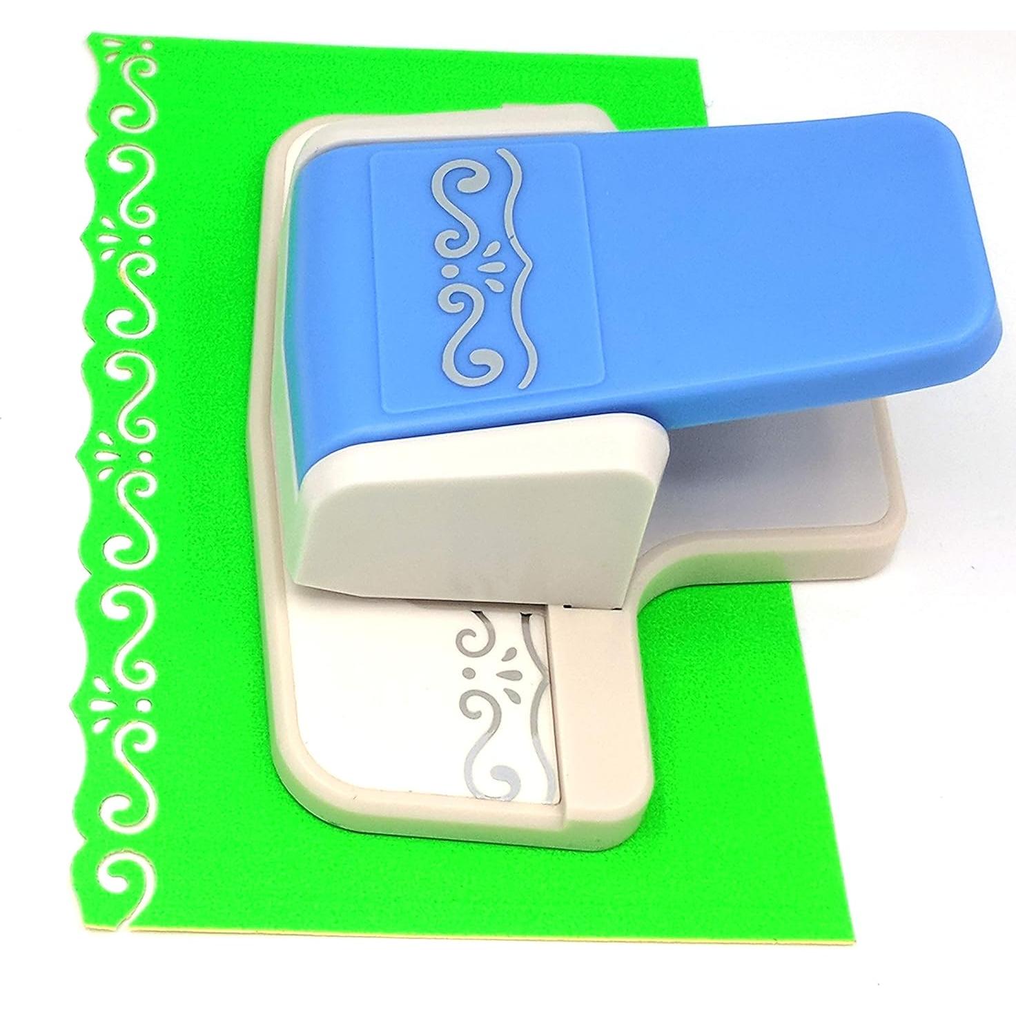 Troquelador de bordes Kucaa en forma de S para scrapbooking