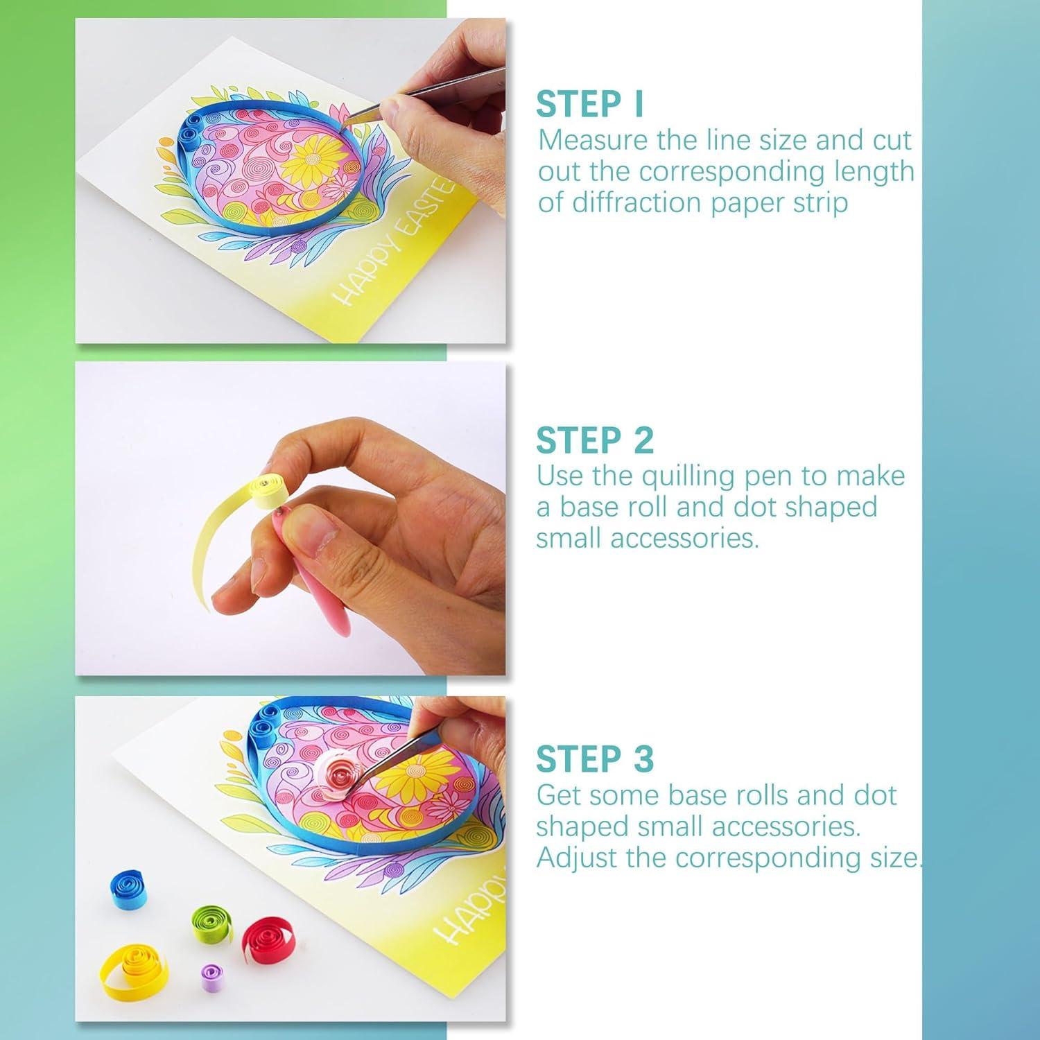 Kit de Quilling Halandar 13 Piezas para Principiantes