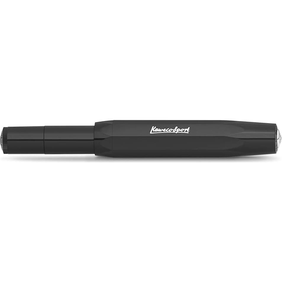 Pluma Estilográfica Kaweco Sport Caligrafía Negro 1.1 mm