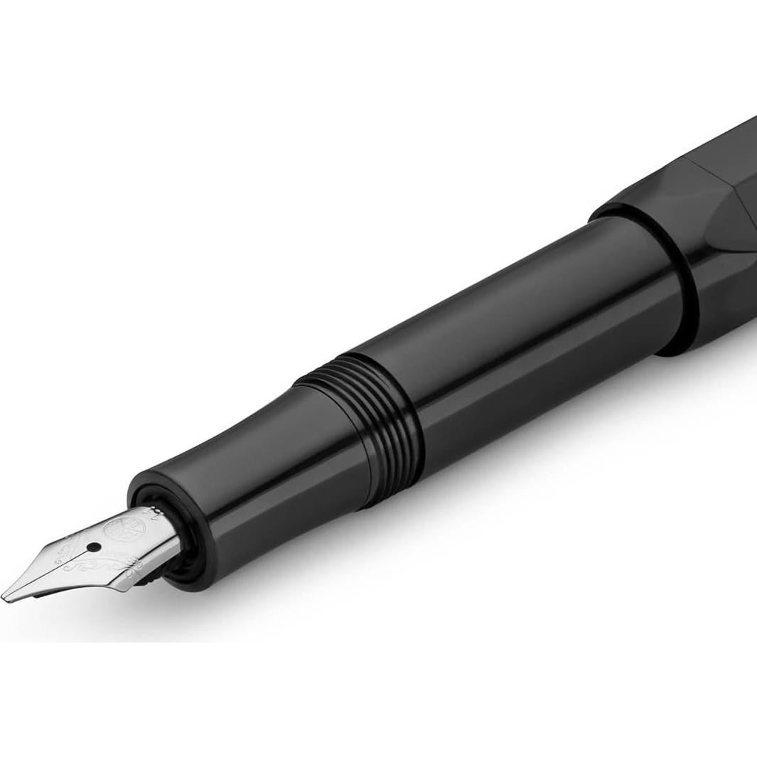 Pluma Estilográfica Kaweco Sport Caligrafía Negro 1.1 mm