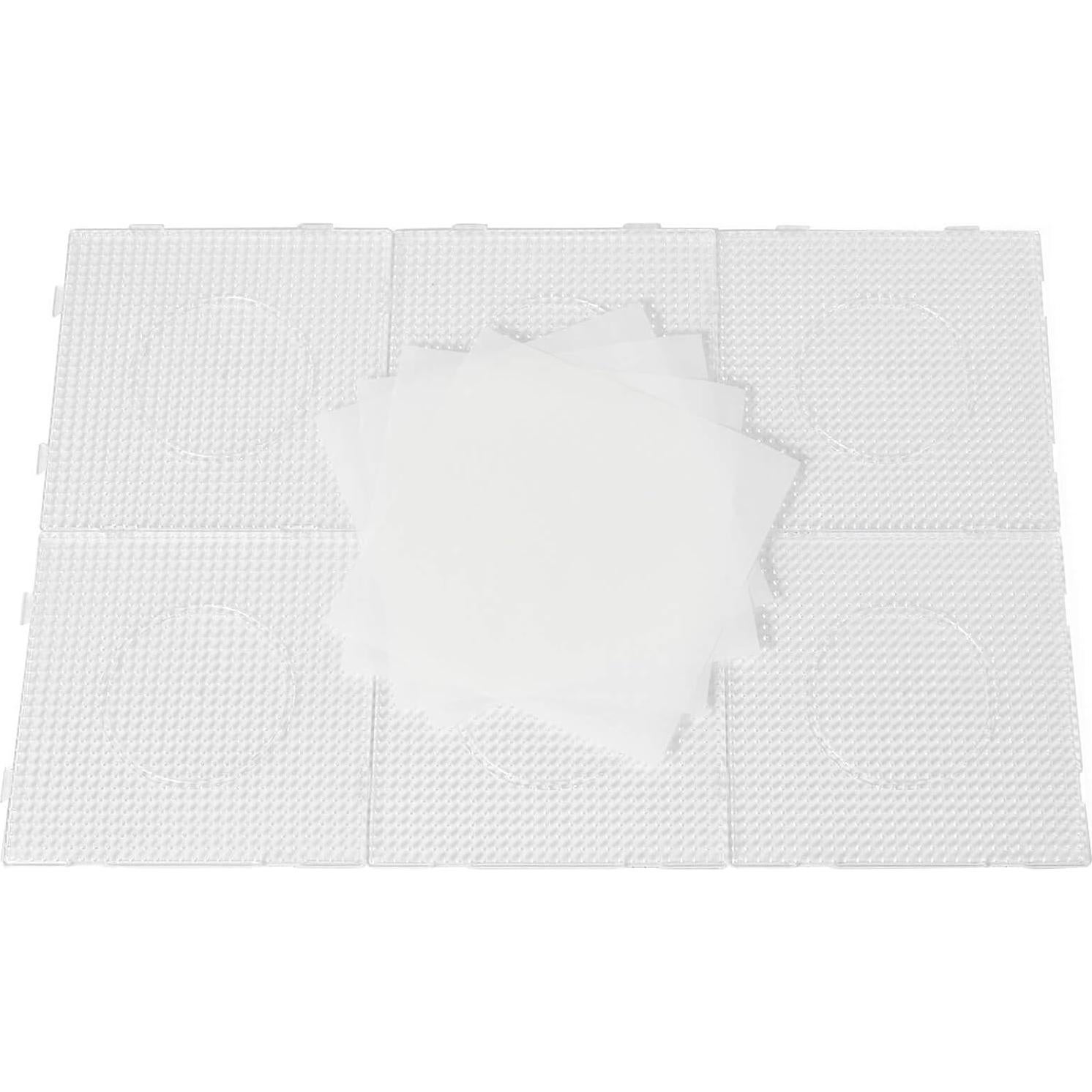 Tableros de Perlas Fusibles BANCHELLE 15x15 cm con 4 Papeles