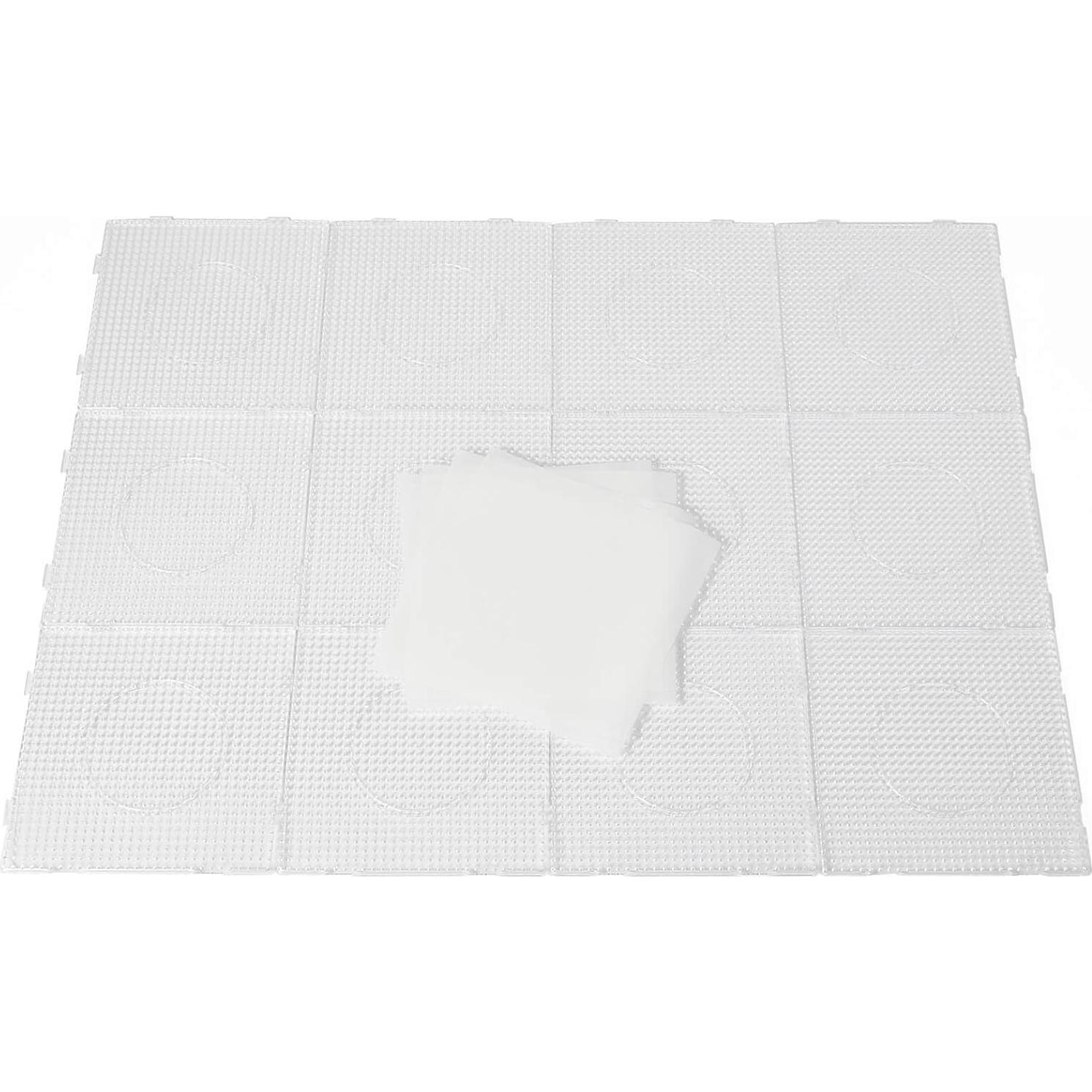 Tableros de Perlas Fusibles BANCHELLE 15x15 cm con 4 Papeles