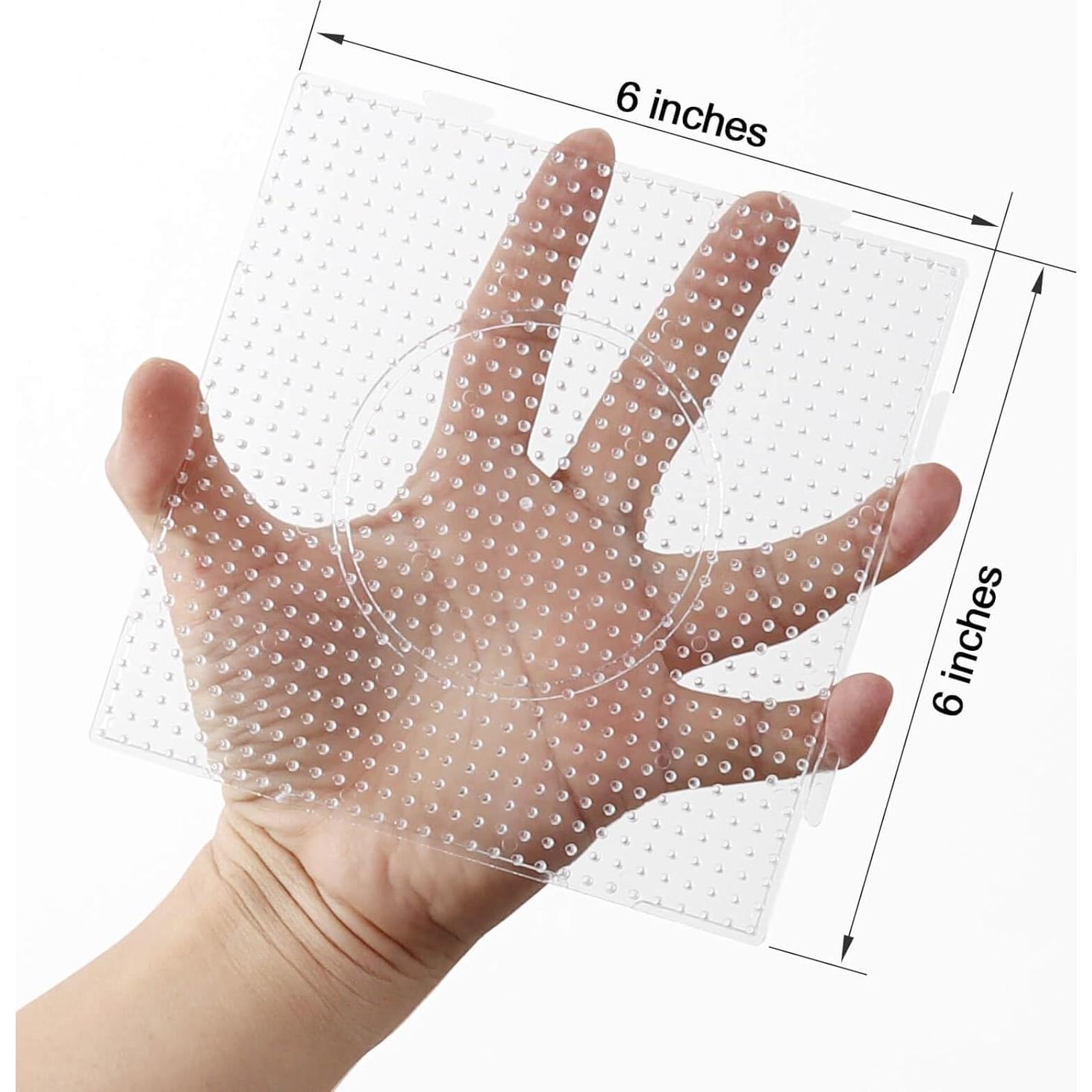 Tableros de Perlas Fusibles BANCHELLE 15x15 cm con 4 Papeles