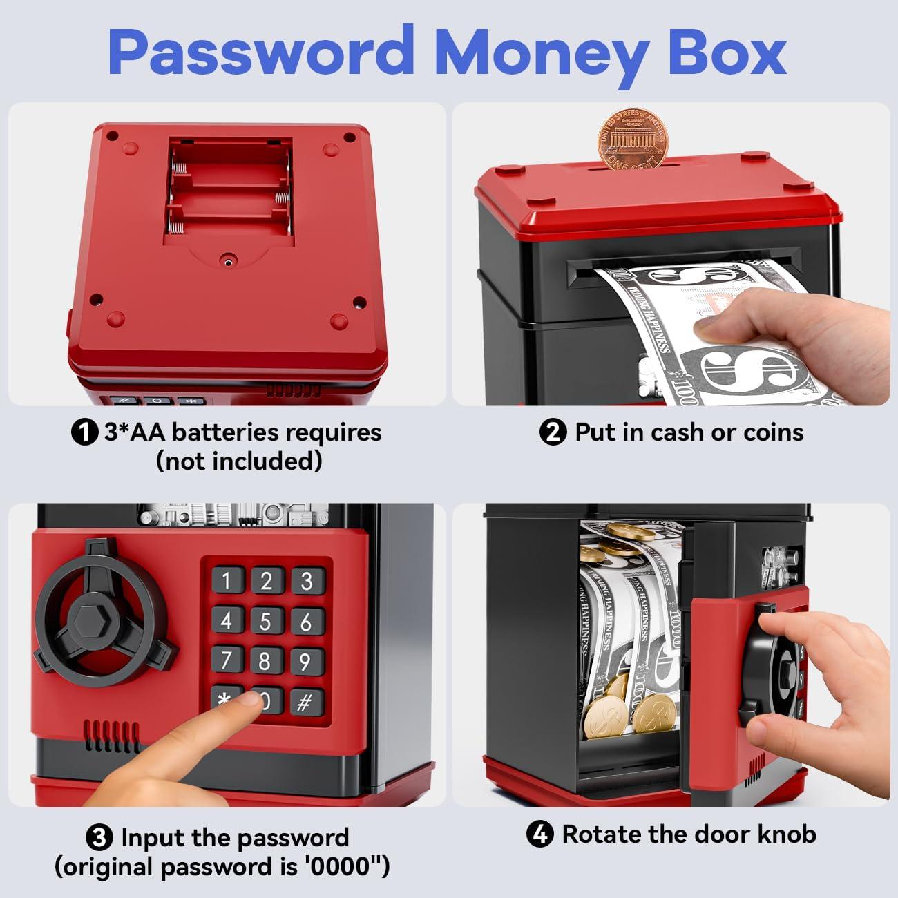 Alcancía ATM para Niños MAGIBX - Juguete Interactivo 0.65kg