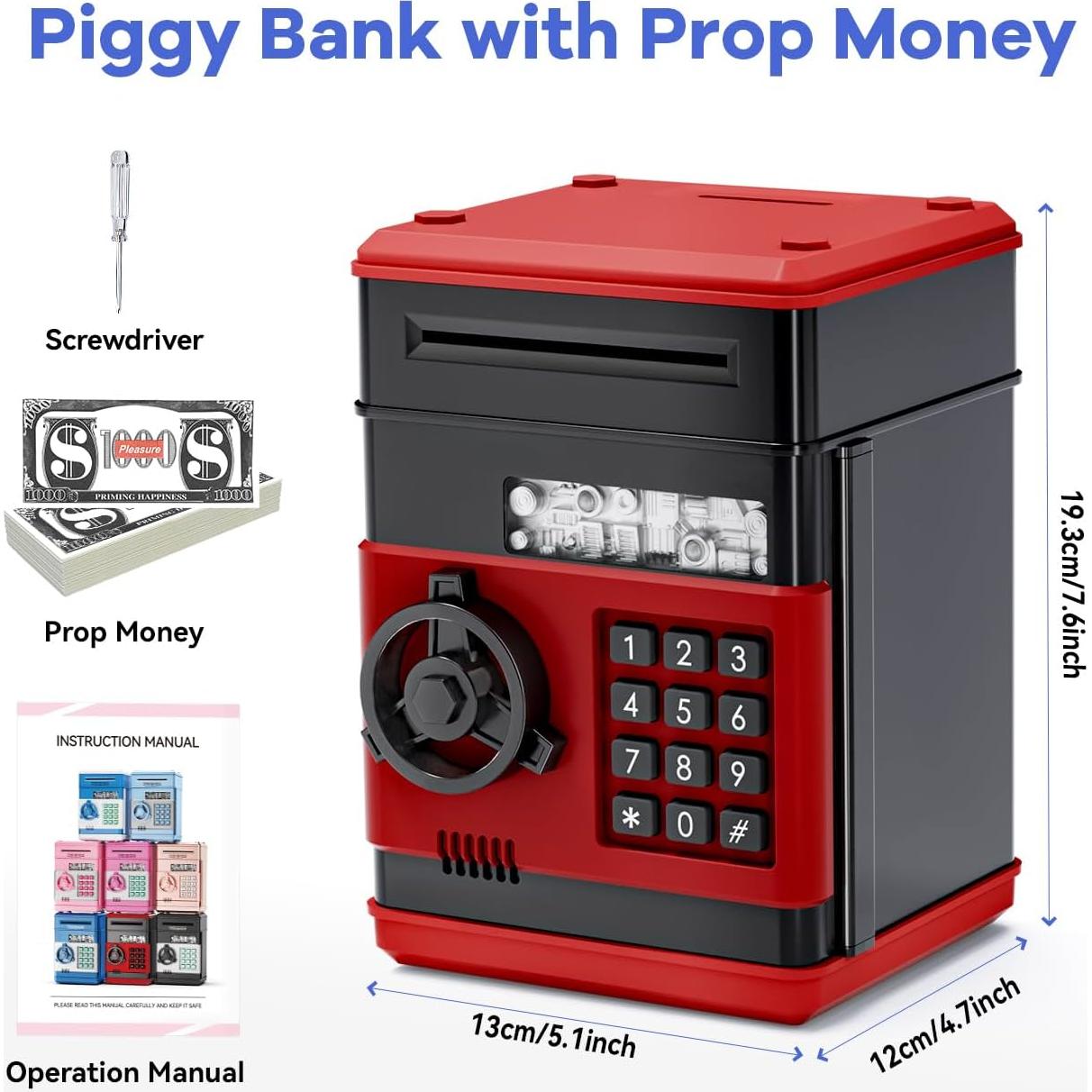 Alcancía ATM para Niños MAGIBX - Juguete Interactivo 0.65kg