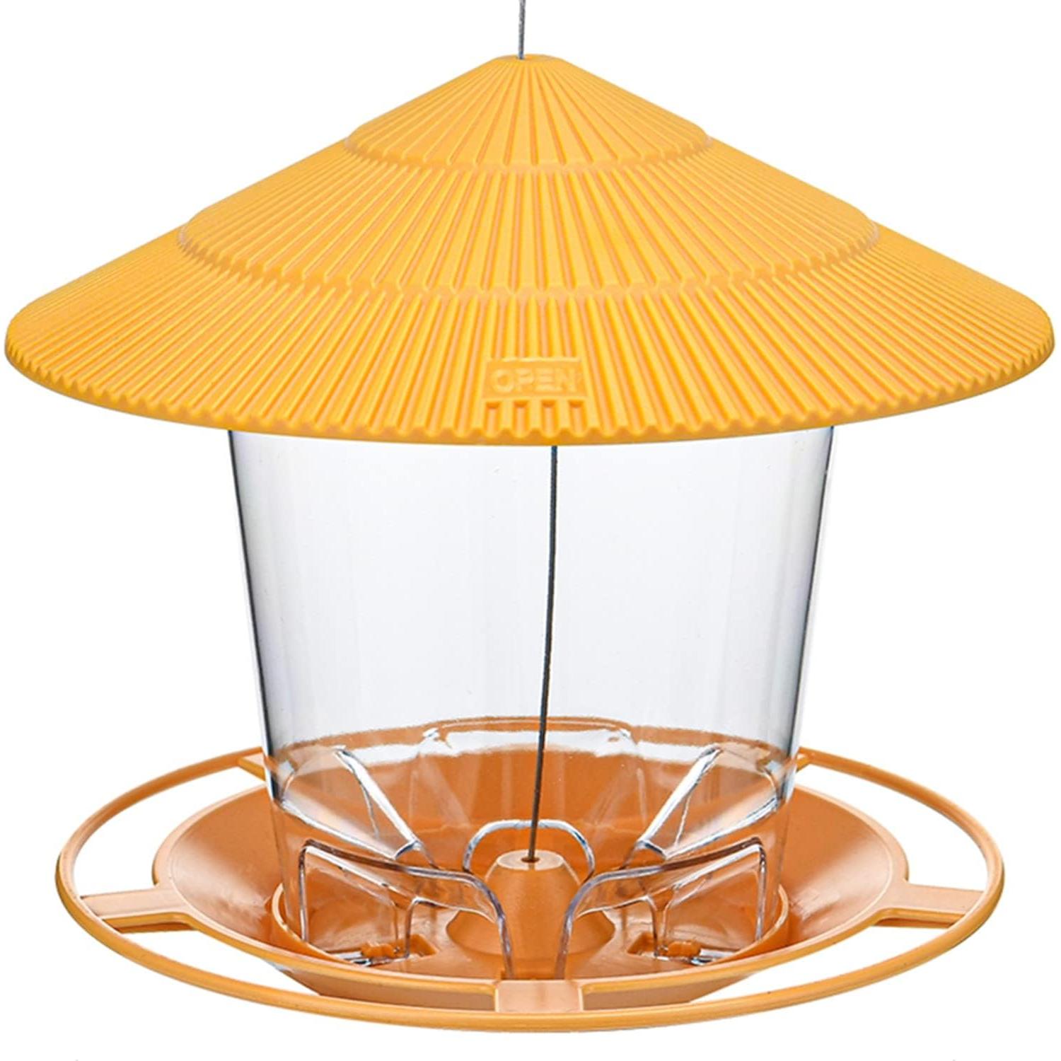 Comedero Colgante para Aves Hanizi Amarillo 1.3 kg