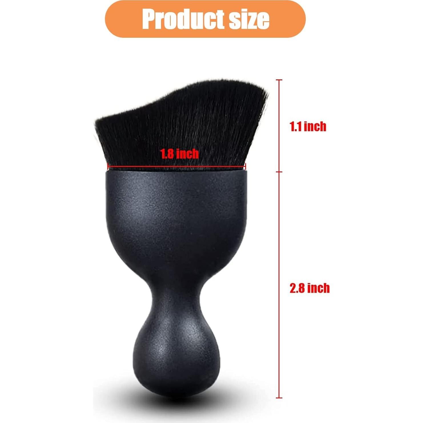 Cepillo de Polvo para Interior de Coche NGHEY 1 PC Negro