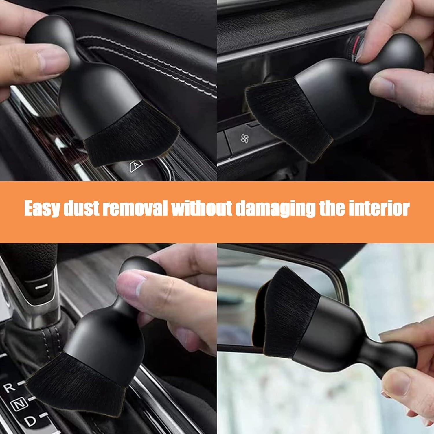 Cepillo de Polvo para Interior de Coche NGHEY 1 PC Negro