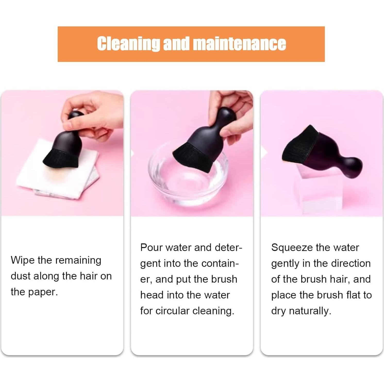 Cepillo de Polvo para Interior de Coche NGHEY 1 PC Negro