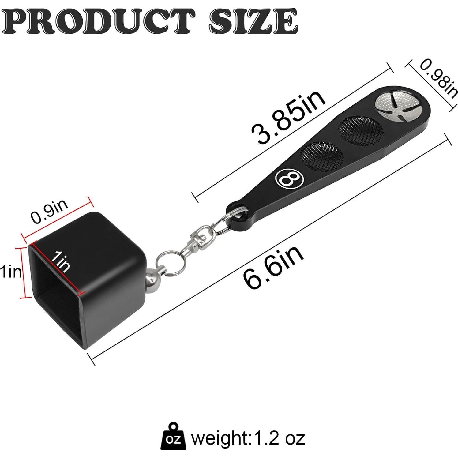 Soporte de Tiza de Taco de Pool MoyanSuper Portátil 16.76cm