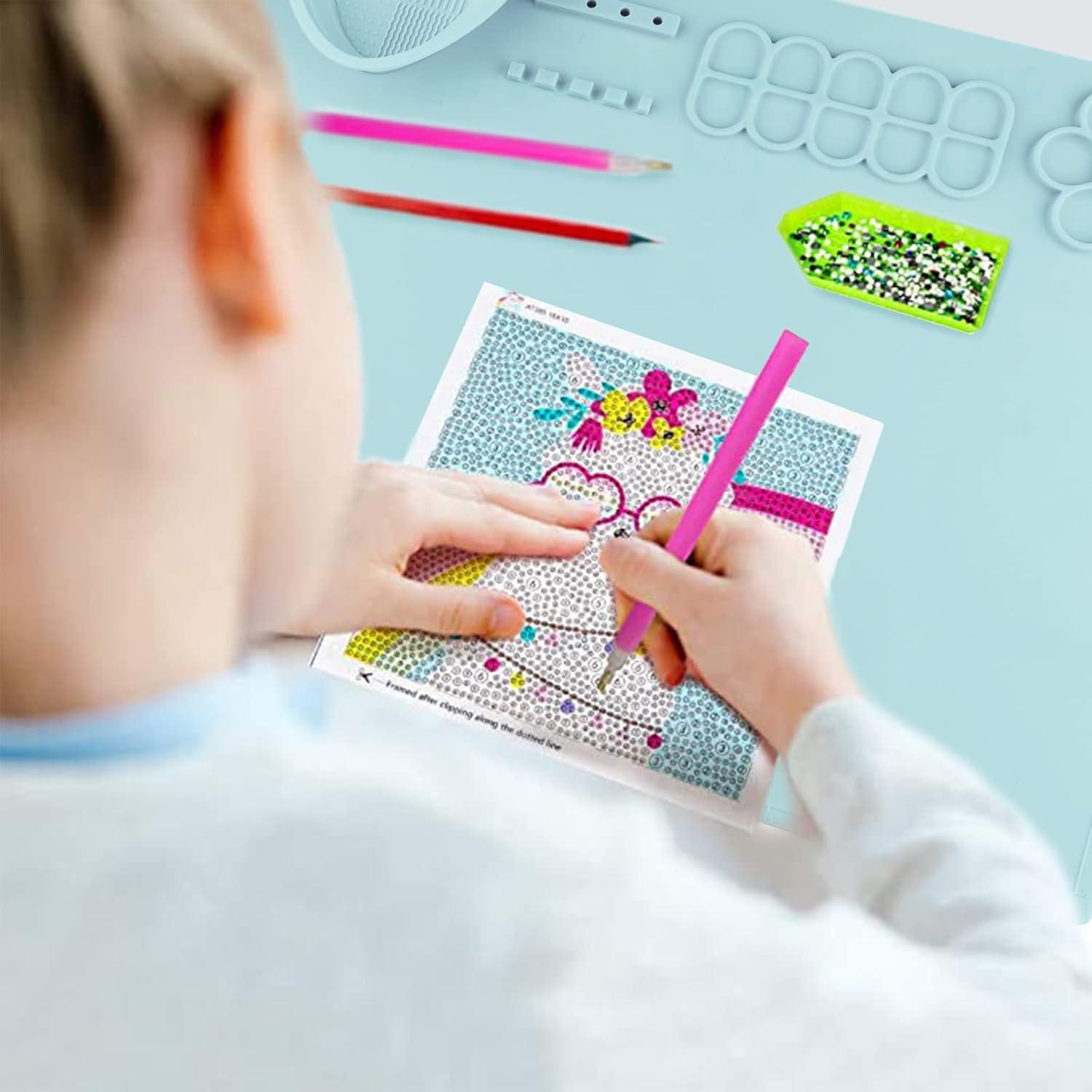 Alfombrilla de Pintura de Silicona Apeso 50.8x40.6cm Azul