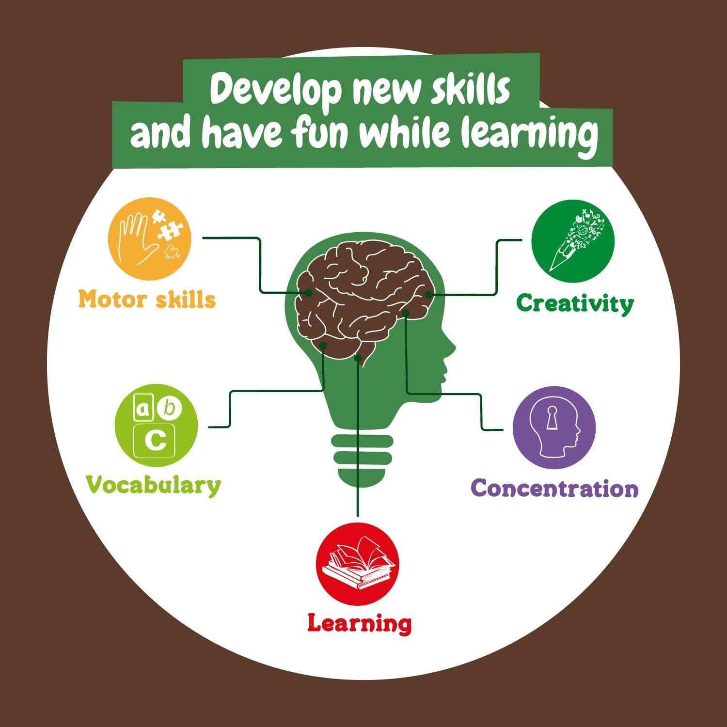 Kit Terrario Dinosaurios Science4you DIY Brilla en la Oscuridad