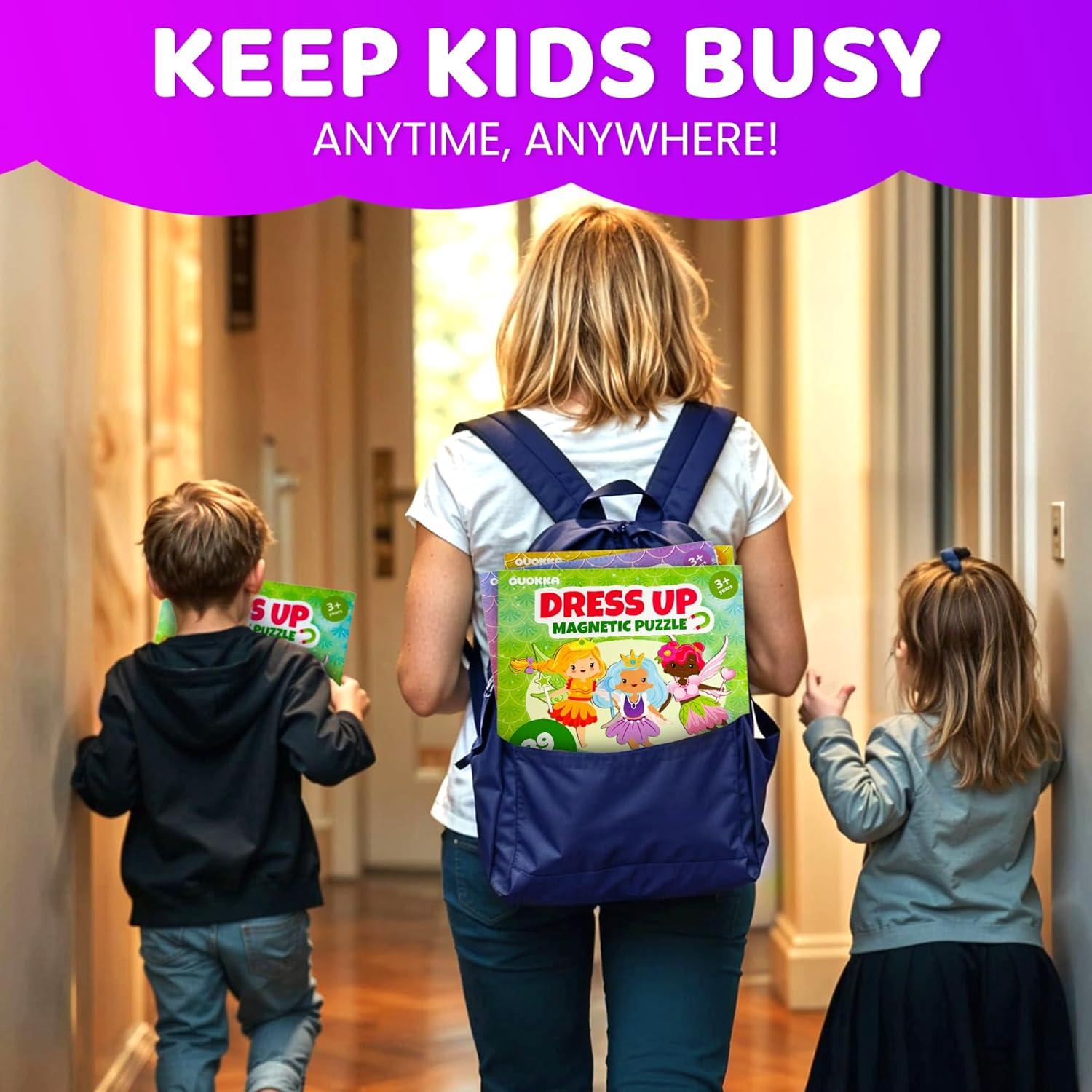 Muñecas Magnéticas QUOKKA Set de Juego Creativo 35 Piezas