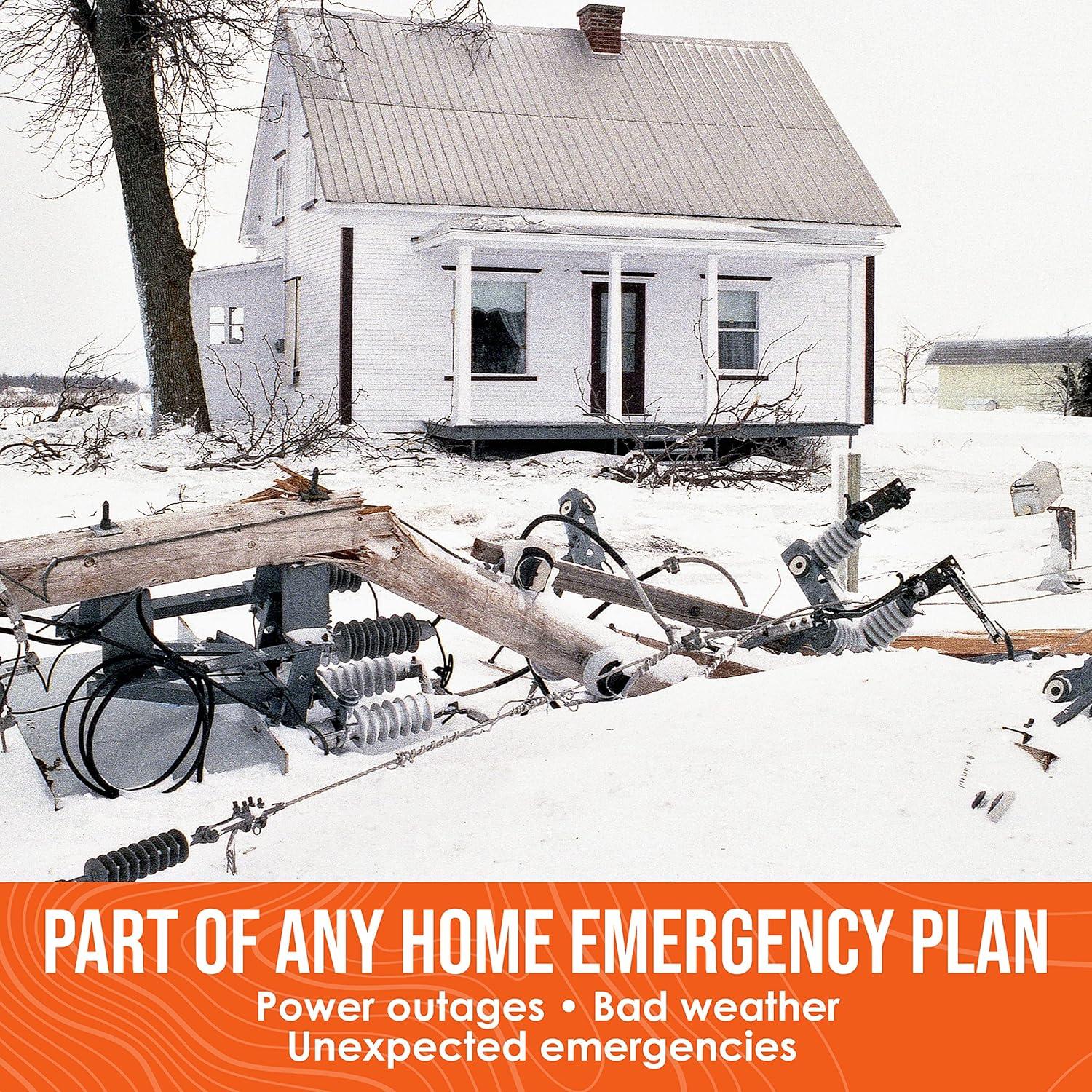 Mantas de Emergencia Go Time Gear - Paquete de 4, Mylar Térmico