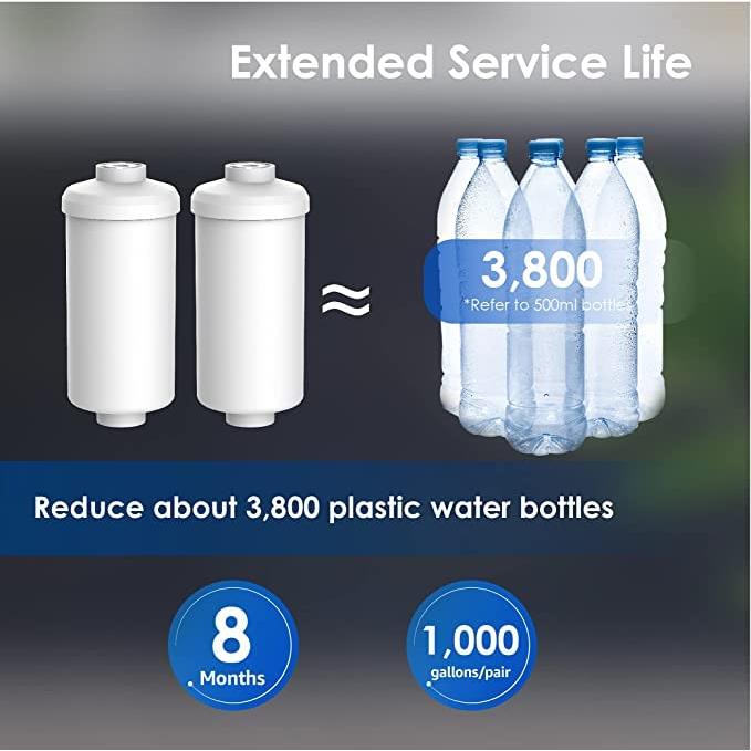 Sistema de Filtro de Agua Amwater 2.25G Acero Inoxidable NSF