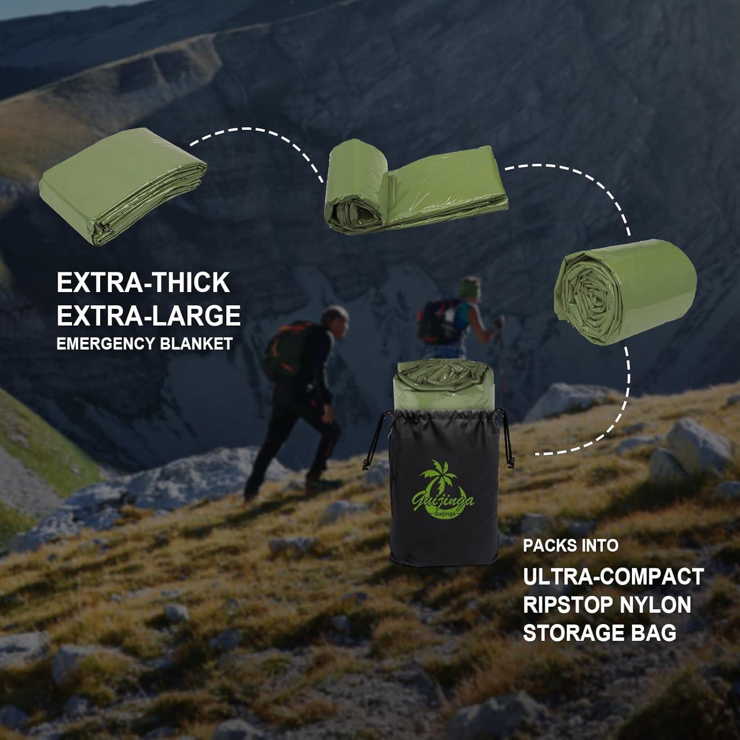 Mantitas de Emergencia Guijinga - Paquete de 2, 210x160cm